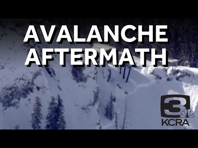 Palisades Tahoe Avalanche | Surveying the damage at Tahoe ski resort