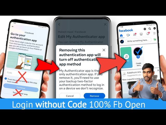 Two step authentication facebook lost phone| Facebook login code problem | two factor Facebook off