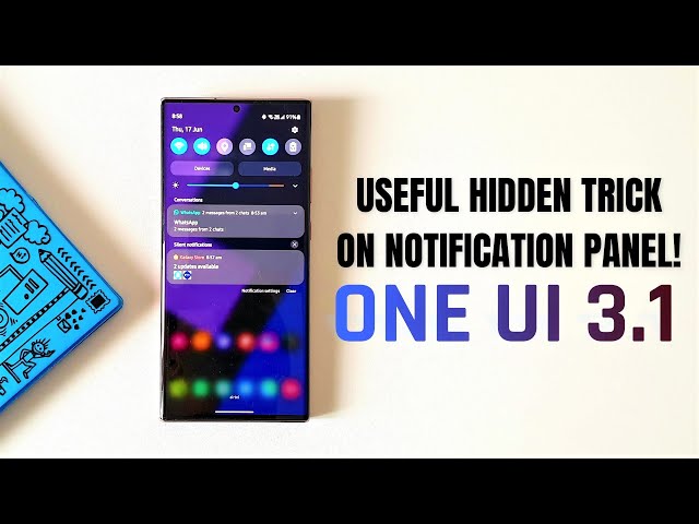 One UI 3.1/3.0 - Useful hidden trick you must know !