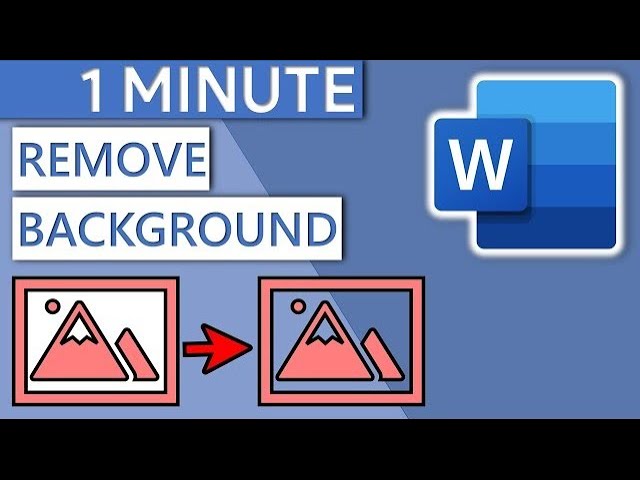 "Uncover the Hidden Trick to Removing Backgrounds on MS Word"