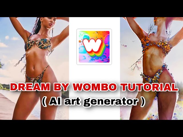 Dream by wombo AI art trend tutorial | Ai art filter tiktok trend tutorial | AI art generator app