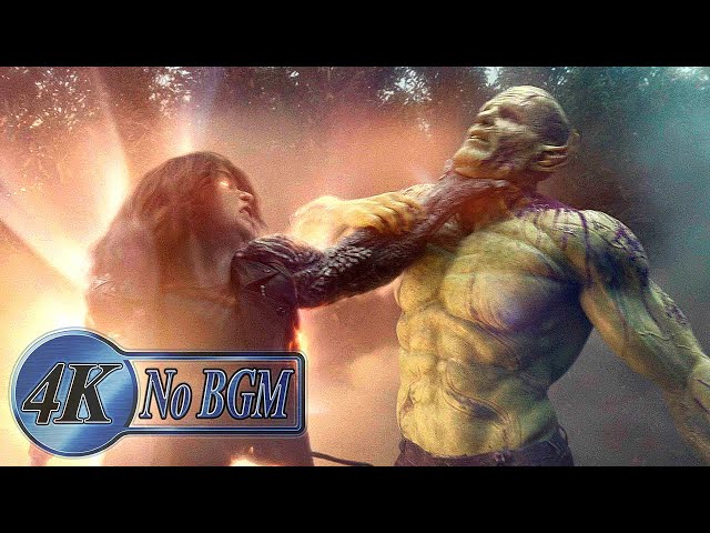 G'iah vs. Gravik Super-Skrull Fight Scene [Final Battle] [No BGM] | Secret Invasion
