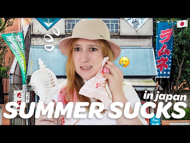 JAPANESE SUMMER: what you need to know to SURVIVE 💦 (it’s humid and miserable) 🥲