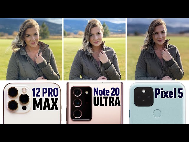 Unbiased iPhone 12 Pro Max vs Note 20 vs Pixel 5 Camera Comparison!