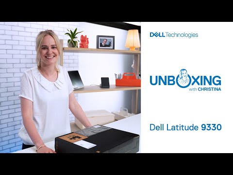 Dell Latitude 9330 - Unboxing with Christina