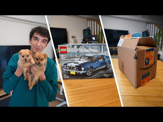 Amerika'dan Paket, Lego Mustang, Yavrular Hüsnü ile Tanıştı, Soru Cevap! (Haftalık Vlog)