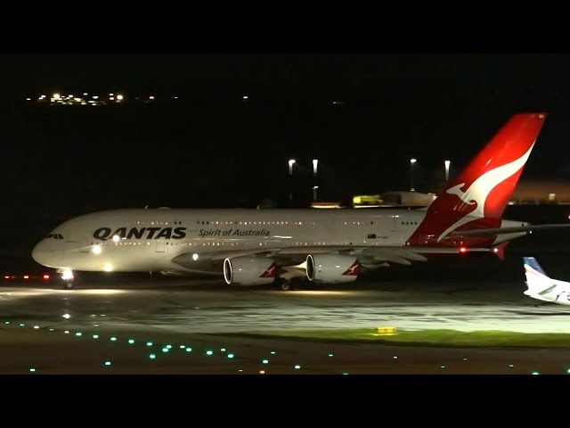 AMAZING Late Night Heavy Aircraft CLOSE-UP Takeoffs | Melbourne Airport Plane Spotting