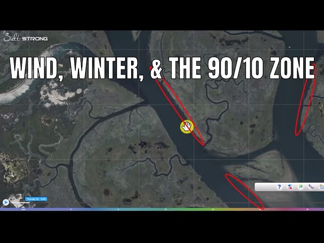 The Impact of Wind on Wintertime Inshore Fishing [90/10 Zone]