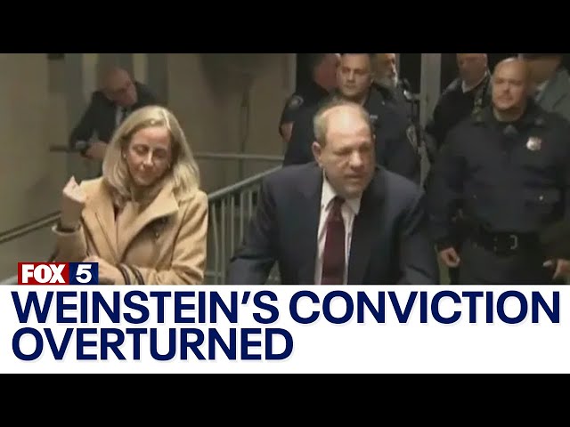 Appeals court overturns Weinstein's rape conviction