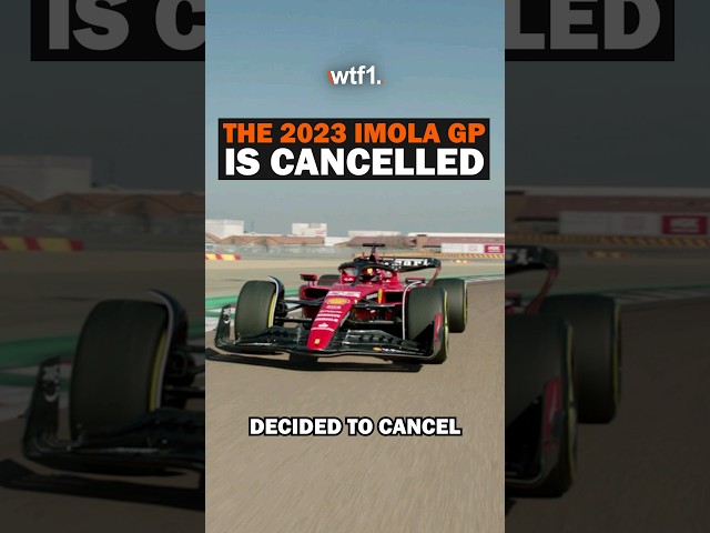Why F1 were right to cancel the 2023 Imola GP