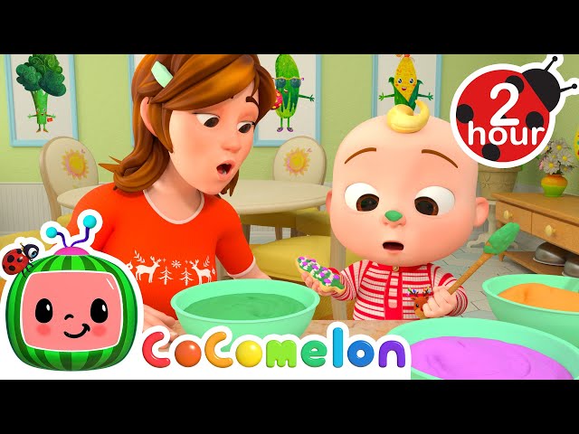Christmas Colors Song + More Nursery Rhymes & Kids Songs | 2 Hours of CoComelon Holidays