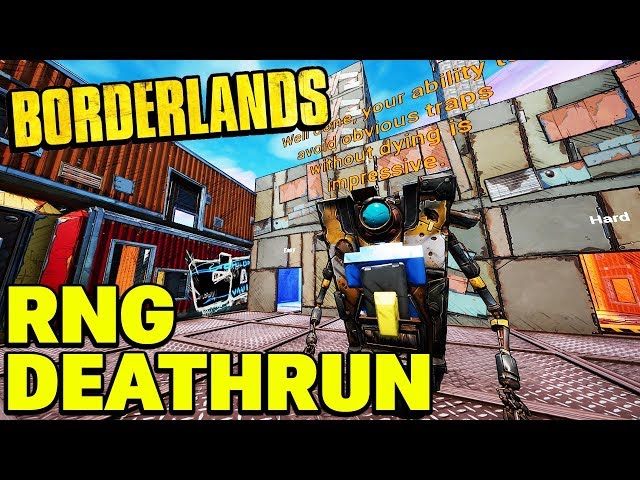 I Built the Borderlands RNG Deathrun in Fortnite!