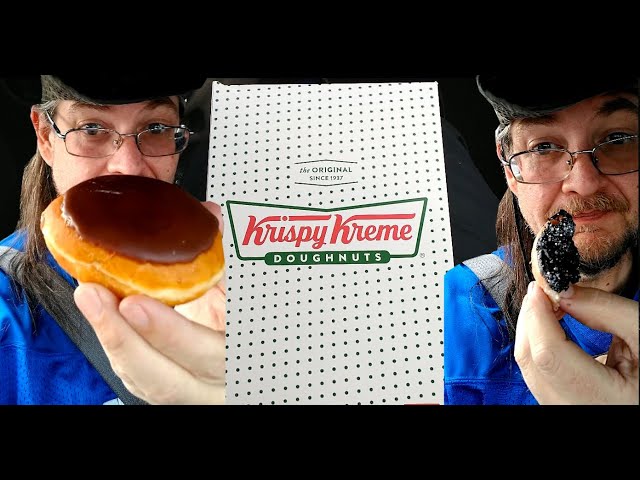 Krispy Kreme Donuts  - Total Solar Eclipse Donut and Custard