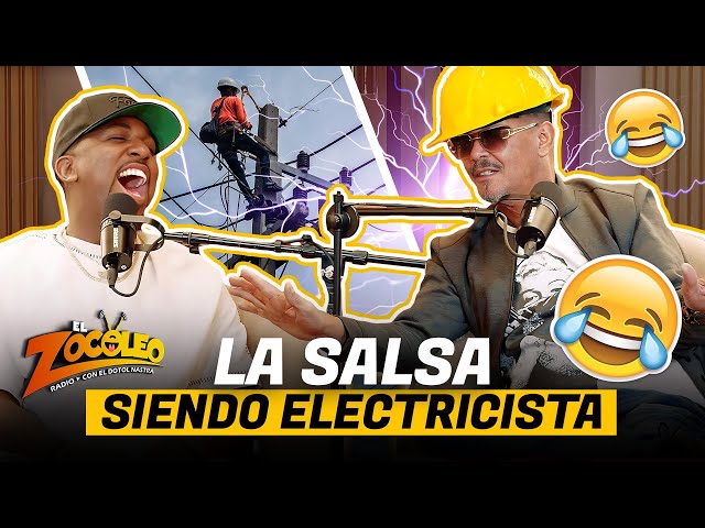 EL ZOCOLEO 😂 LA SALSA SIENDO ELECTRICISTA ⚡ DOTOL NASTRA