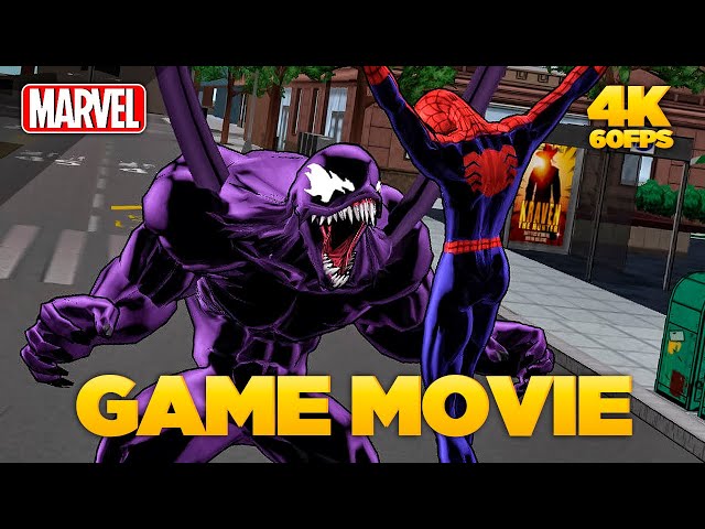 Ultimate Spider-Man Full Game Movie (4K 60FPS)