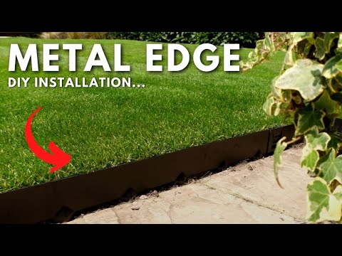 DIY Metal Lawn Edging Installation : CORE EDGE