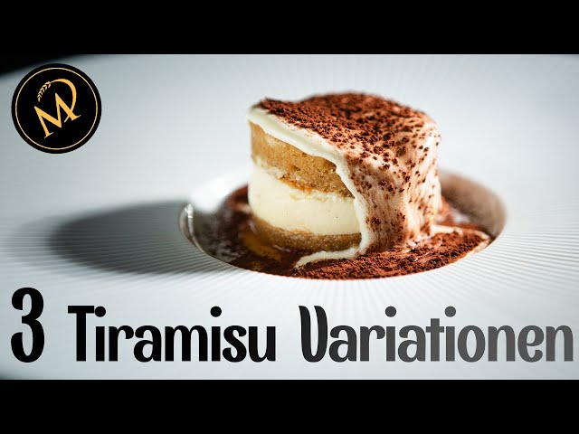 Bestes Tiramisu Rezept - 3 Tiramisu Variationen mit Patissier Josia Reichen