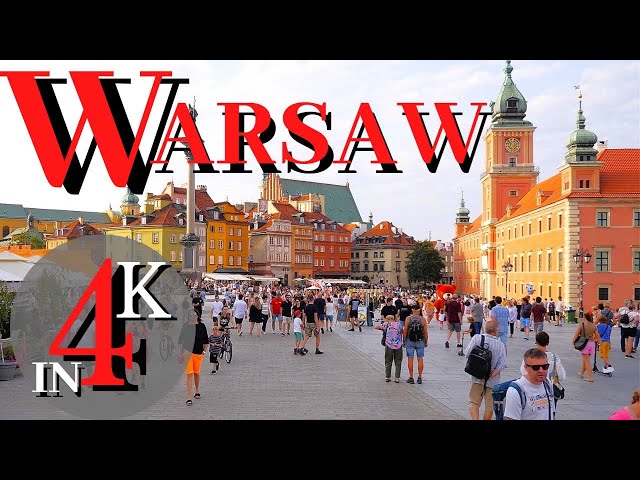 Warsaw in 4K | Warszawa | Poland