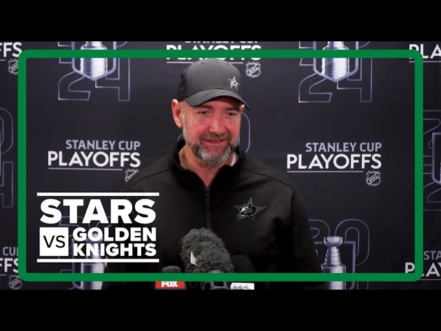 Pete DeBoer | Stars vs. Golden Knights Game 7 practice comments