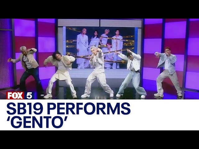 SB19 performs 'Gento' on Good Day New York