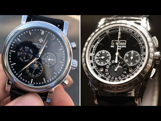 Comparing a $260,000 Patek Philippe watch with a $60 Chinatown knock-off | First Class