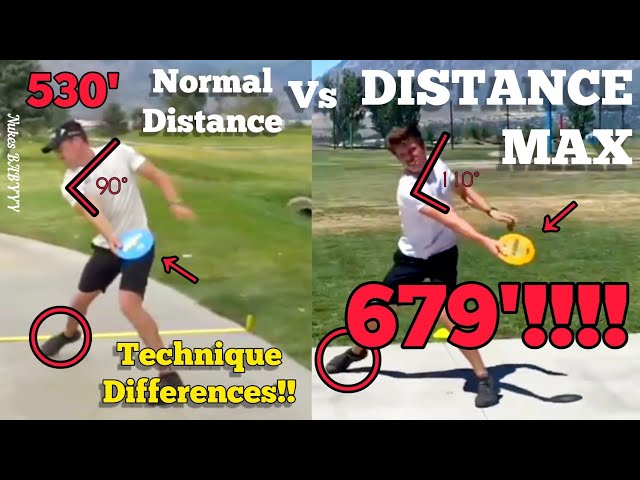 How I Threw 679' in the PDGA Worlds DISTANCE Contest!!!! // How To Throw Max Distance