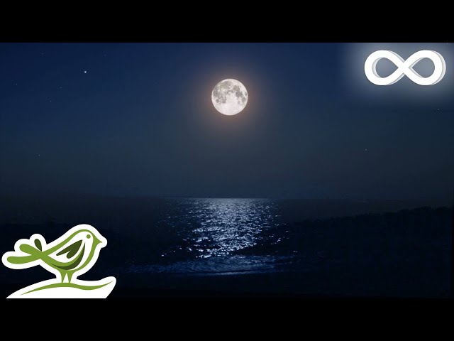 Ocean Waves: Sleep With Relaxing Music Under The Moon