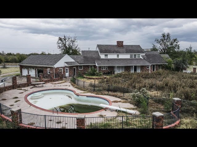 Bankrupt Businessman's ABANDONED Million Dollar Mansion | Pool, Guesthouse, and Stables