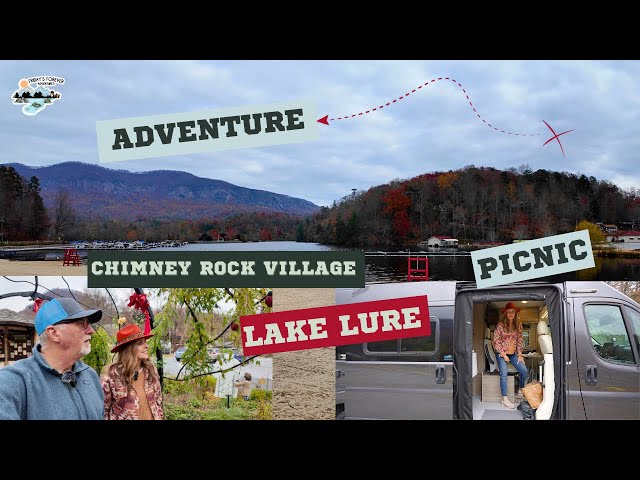 RVLIFE Adventure BEAUTIFUL LAKE LURE & CHIMNEY ROCK VILLAGE NC Plus a PICNIC ON THE RIVER