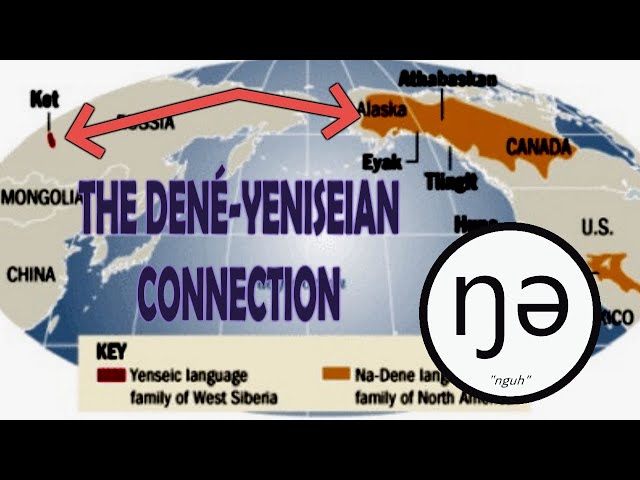 Language Connection Between Asia and the Americas? -- The Dené-Yeniseian Language Family Explained