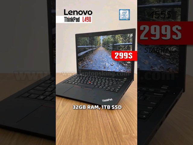 Lenovo ThinkPad L490 Core i7-8665U 14" Laptop Hands-on