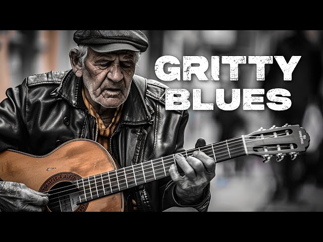 Gritty Blues Melodies - Emotional Blues Tunes for Quiet Contemplation | Soothing Blues Music