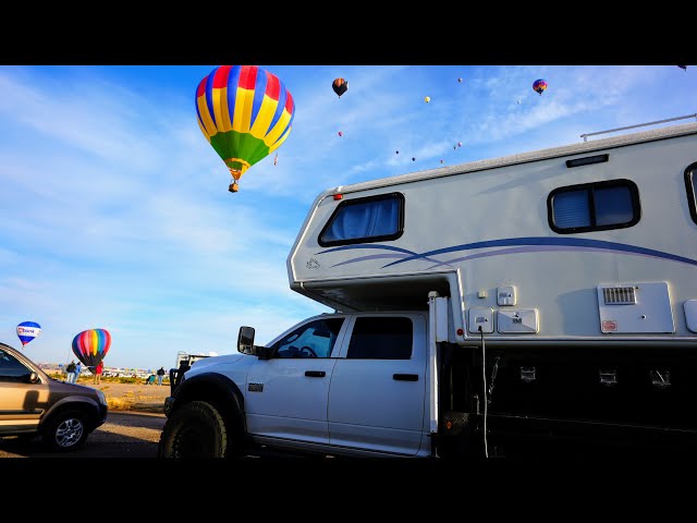 Overland Truck Camper Adventure to the Albuquerque Balloon Fiesta 2021