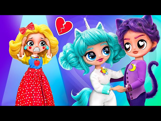 CatNap and CraftyCorn in Love Triangle! 32 Poppy Playtime LOL DIYs
