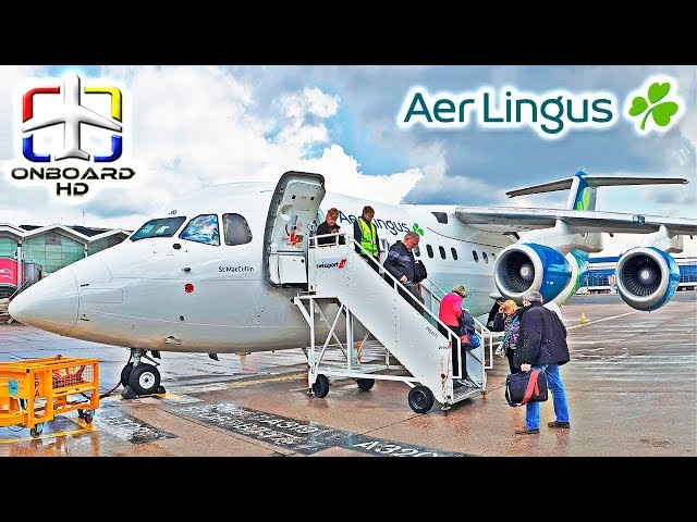 TRIP REPORT | 4 Engines for Regional | AER LINGUS | Dublin to Birmingham | Avro RJ85 Jumbolino
