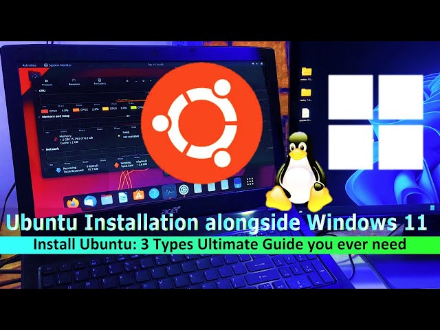 Ubuntu Installation alongside Microsoft Windows 11 Step by step ➡️ Ultimate Guide