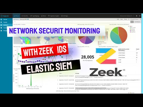 Network Security Monitoring with Zeek ( Bro) and Elastic SIEM lab