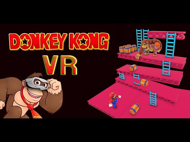 Donkey Kong VR | FULL GAMEPLAY | Meta Oculus Quest | NO COMMENTARY