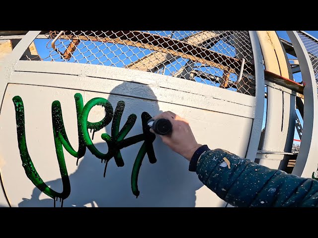 Graffiti test with Wekman //Dope ink +Bonus : Tag battle with Andie and Demos