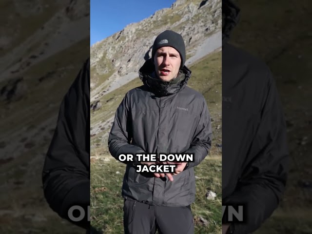 This Layering Mistake is Making You Cold in Winter Hiking #shorts #hiking #outdoors