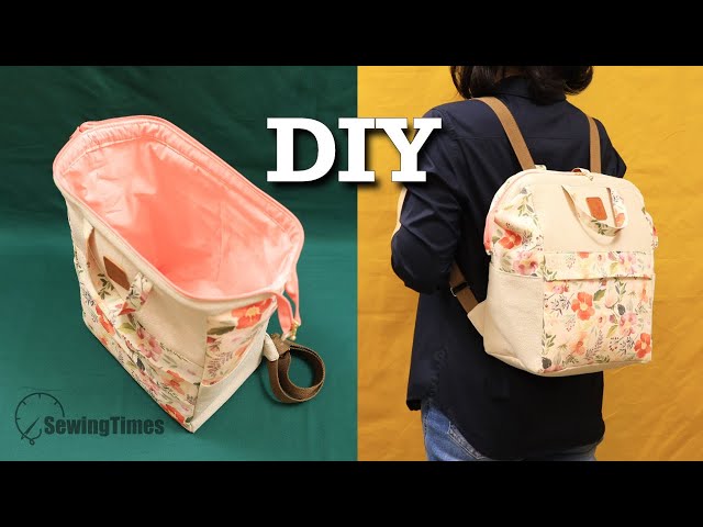 Ultimate Diaper Backpack DIY - Spacious & Organized! 🚩 Step by Step Sewing Tutorial