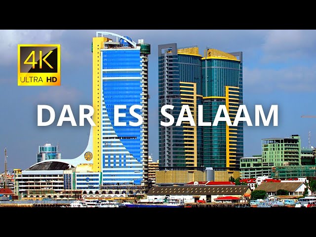 Dar es Salaam, Tanzania 🇹🇿 in 4K 60FPS ULTRA HD Video by Drone