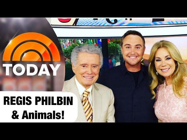 Regis Philbin & Animals on Today Show!