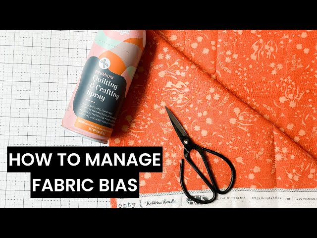 Dealing with Fabric Bias: How to Sew Like a Pro!