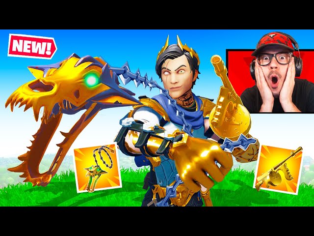 New *MIDAS* Update in Fortnite! (Floor is Lava and New Weapons)