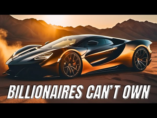 Even Billionaires NEED Money For These SUPER Cars!