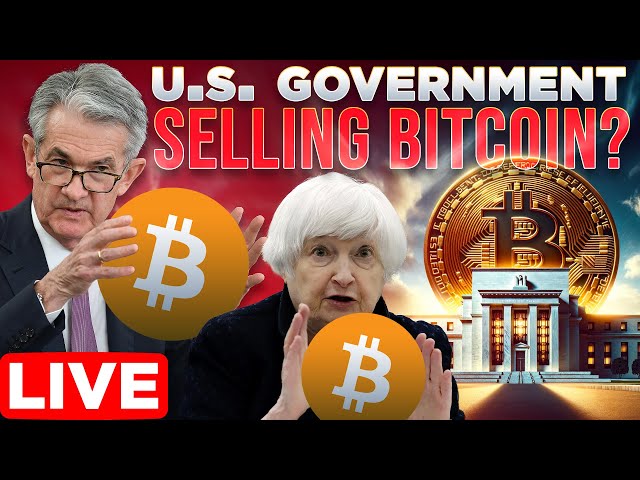 U.S. Treasury Dumping It's Bitcoin?🚨LIVE