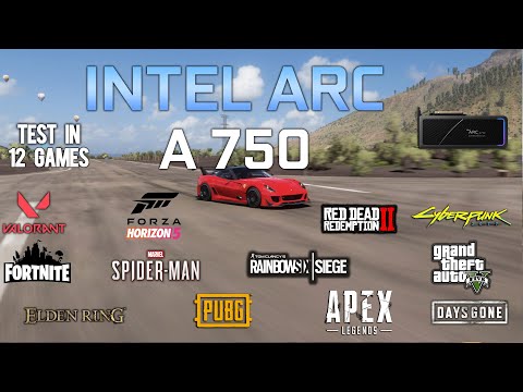 Intel ARC A750 : Test in 12 Games - Intel ARC A750 Gaming