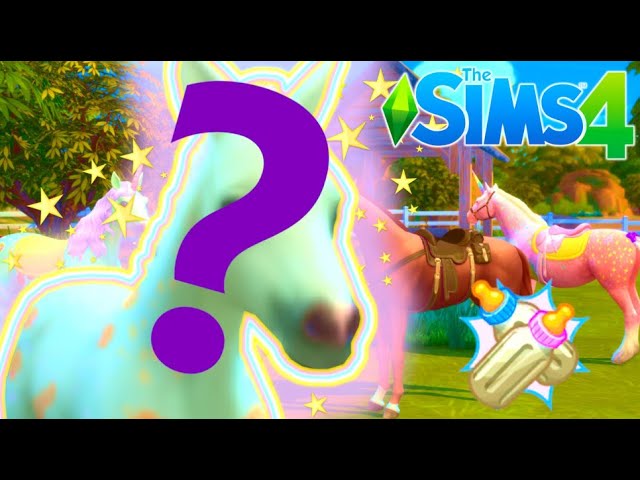 What happens if 2 unicorns have a baby? // Sims 4 unicorns