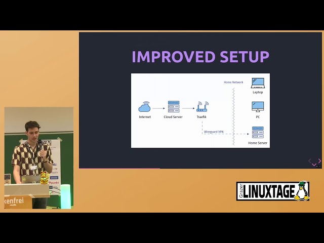Grazer Linuxtage 2024 -  Securely access your home server from anywhere